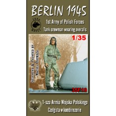 1/35 Tank Crewman Wearing Overalls, 1st Army of Polish Forces, Berlin 1945