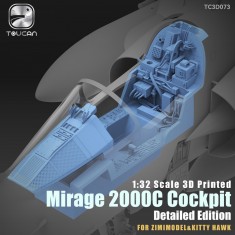 1/32 Mirage 2000C Cockpit Fuel and Water Cans for Zimi Model/Kitty Hawk Kit