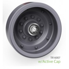 1/16 M1 Abrams Road Wheel w/Active Cap Set for Tamiya kits