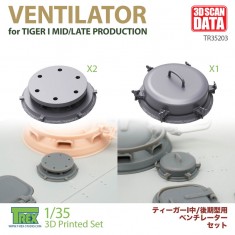 1/35 Ventilator for Tiger I Mid/Late Production