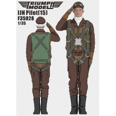 1/35 IJN Pilot Vol.15 - Saluting Pose (Ear Defenders Raised)