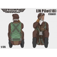 1/35 IJN Pilot Vol.18 - Seated Cockpit Saluting Pose