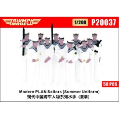 1/200 Modern PLAN Sailors 50 Figures Set (Summer Uniform)
