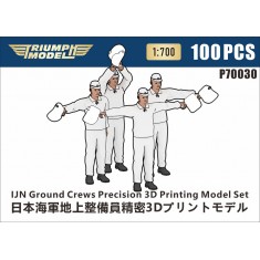 1/700 IJN Ground Crews (100 figures)