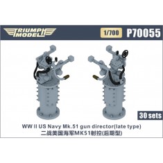 1/700 WWII US Navy Mk.51 Gun Director (late type) 30 sets