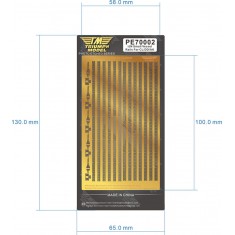 1/700 IJN Small Vessel Rails For CL/DD/AK