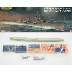 1/350 IJN Destroyer Yugumo 1941/1943 (2 in 1) Resin Kit - Waterline Version