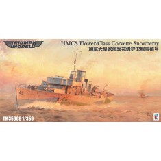 1/350 HMCS Flower-Class Corvette Snowberry (K166) Resin Kit - Waterline Version