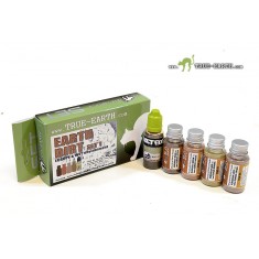 Earth Dirt Set Vol.1 - European and Wet Environment (4 x 20ml powders + 1 wet fixer)