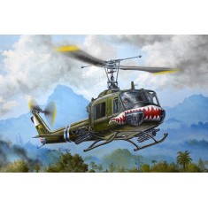 1/35 Bell UH-1B Huey Gunship Military Helicopter