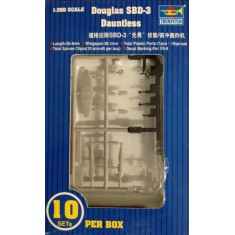 1/350 Mini Aircraft - Douglas SBD-3 Dauntless (10 Sets)