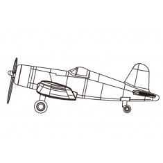 1/350 Vought F4U-4 Corsair (Pre-painted)