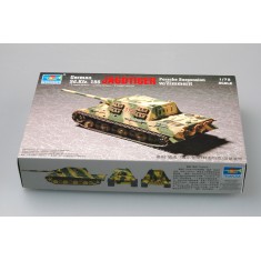 1/72 German SdKfz 186 Jagdtiger (Porsche Gear) with Zimmerit