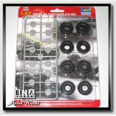 LAV Series 8x8 Tyres (325/85 R16 XML) for 1/35 Armour kits