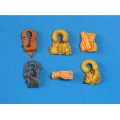 1/35 WWII Kriegsmarine Life-Jackets