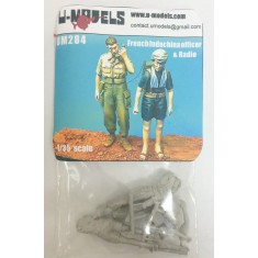 1/35 French Indochina Officer & Radio operator (2 figures)