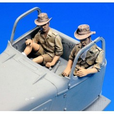 1/35 GMC French Indochina Driver & Passenger (2 Figures)