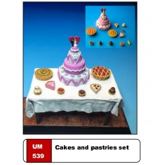 1/35 Cakes & Pastries Set