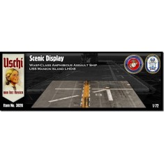 1/72 Diorama Scenic Display - "Makin Island LHD-8" Wasp - Class Carrier (Rectangular)