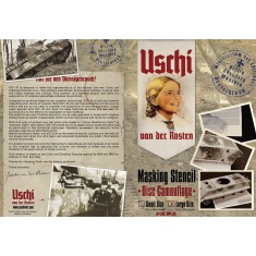 Disc Camo Stencil Set for 1/35, Panther G late, Befehlspanther as seen on "R01"