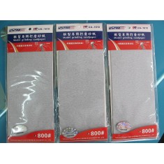 Self-Adhesive Sandpaper Sheets (4pcs: 4x #800)