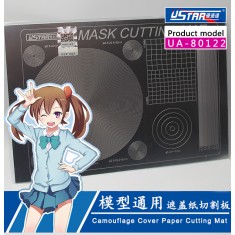 Camouflage Masking Sheet Cutting Mat Vol.1