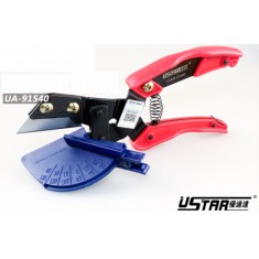 Muti-angle Long Blade Cuting Pliers w/Spring & Protractor