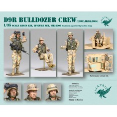 1/35 USMC in Iraq 2004 D9R Bulldozer Crew Set for Meng kit (3 Figures)