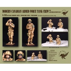 1/35 Modern Canadian Armed Force Tank Crew in Afghanistan (2 Figures)
