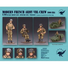 1/35 Modern French Army Car VBL Crew 2000 Era for Hobby Boss #83876/Tiger Model kit