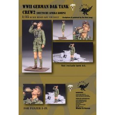 1/35 WWII German DAK Tank Crew #2