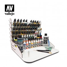 Paint Display & Work Station (40x30cm) w/Vertical Storage