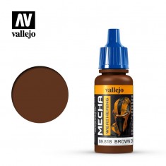 [Mecha Weathering] Acrylic Paint - #Brown Engine Soot (Matt, 17ml)
