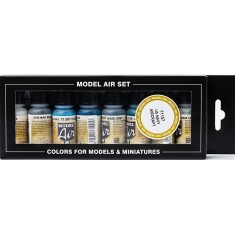 Model Air Acrylic Paint Set for WWII USN Aircraft (8 x 17ml)