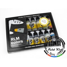 Model Air Acrylic Paint Set - RLM Colours (16 x 17ml)