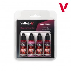 Game Colour Acrylic Paint Set - Magenta (4x 18ml)