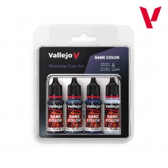 Game Colour Acrylic Paint Set - Ultramarine (4x 18ml)
