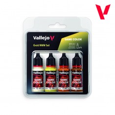 Game Colour Acrylic Paint Set - Gold NMM (4x 18ml)