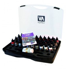 Game Air Acrylic Paint Set (17ml/0.57fl.oz, 51x Colours, 8x Surface Primer, 5x Auxiliary)