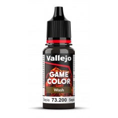 Acrylic Paint - Game Colour Wash #Sepia (18 ml/0.6 fl oz)