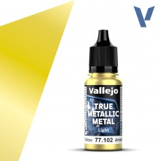 True Metallic Metal Light Paint - Radiant Yellow (18ml, for brightening Base tones)