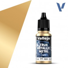 True Metallic Metal Light Paint - Imperial Gold (18ml, for brightening Base tones)