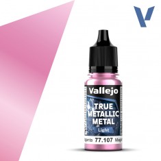 True Metallic Metal Light Paint - Crimson Magenta (18ml, for brightening Base tones)