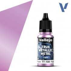 True Metallic Metal Light Paint - Amethyst Purple (18ml, for brightening Base tones)