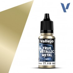True Metallic Metal Light Paint - Aged Metal (18ml, for brightening Base tones)
