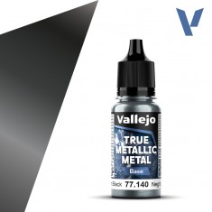 True Metallic Metal Base Colour - Obsidian Black (18ml)