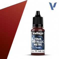 True Metallic Metal Shade Paint - Forged Red (18ml, for shading Base colours)