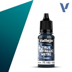 True Metallic Metal Shade Paint - Hydra Turquoise (18ml, for shading Base colours)
