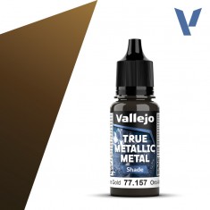 True Metallic Metal Shade Paint - Arcane Gold (18ml, for shading Base colours)
