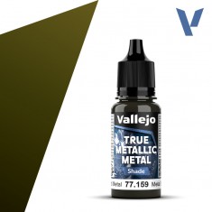 True Metallic Metal Shade Paint - Aged Metal (18ml, for shading Base colours)